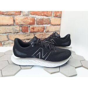 New Balance Fresh Foam X EVOZ V3 Running Shoe Mens 11.5 Women 13 Black Metallic